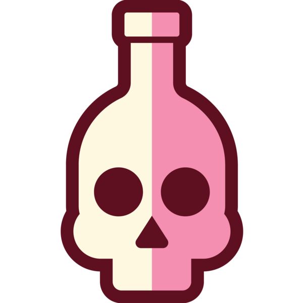 Elements Skull logo template 04 Miniaturansicht