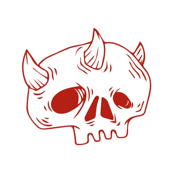 Elements Skulls logo template 28 Miniaturansicht