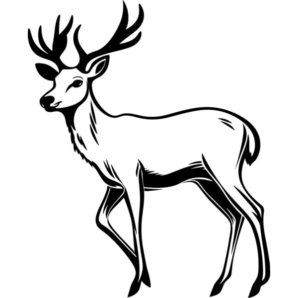 Deer   Clipart 1 Miniaturansicht