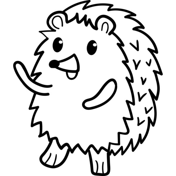 Hedgehog   Clipart 3 Miniaturansicht