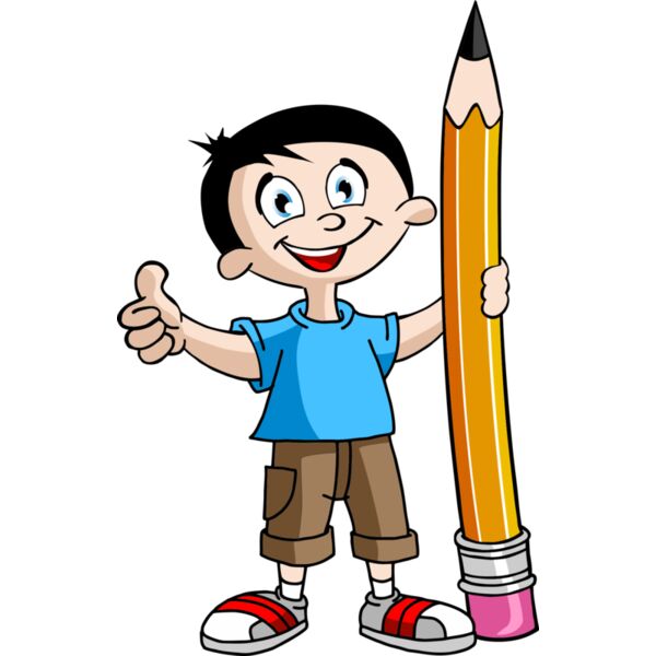 Junge Bleistift Miniaturansicht